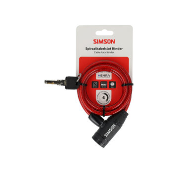 Simson Kinderslot Simson kabel div kleuren