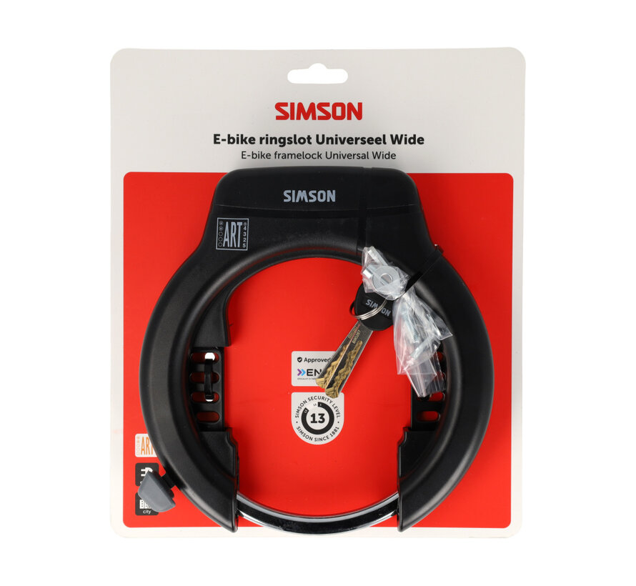 Ringslot Simson universeel wide 80mm