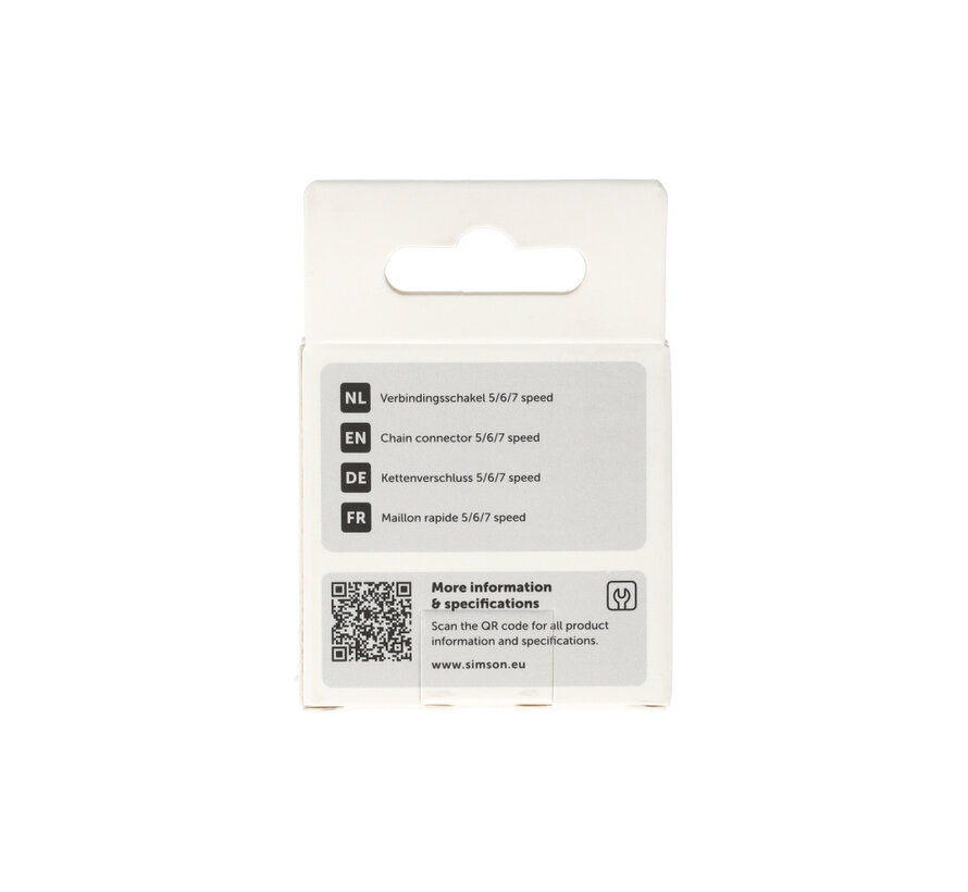 Kettingschakel Simson 1/2x1/8