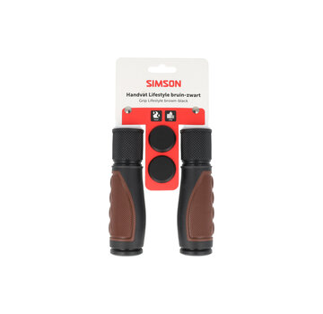 Simson Handvatten Simson donkerbruin-zwart