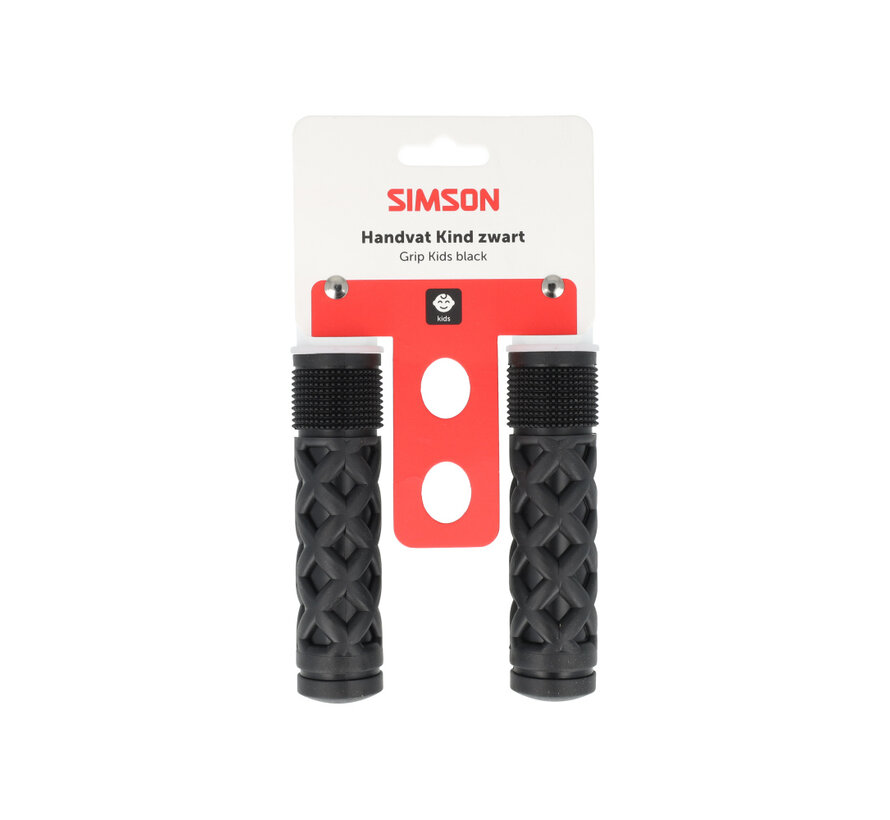 Handvatten Simson kinder zwart-zwart