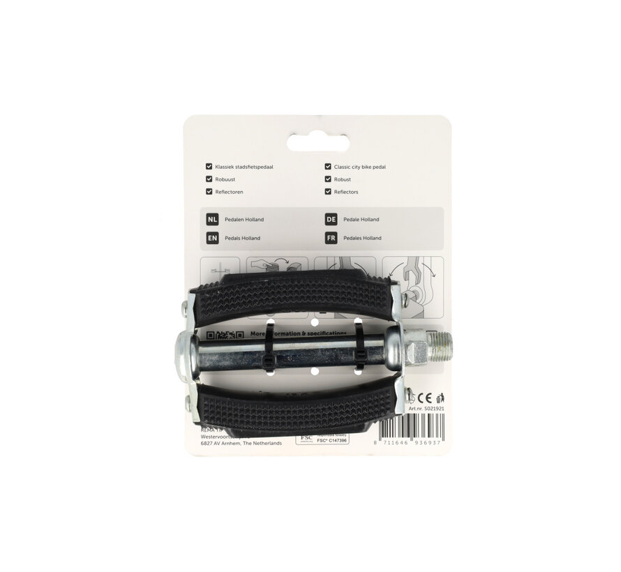 Pedalen Simson holland staal/pvc