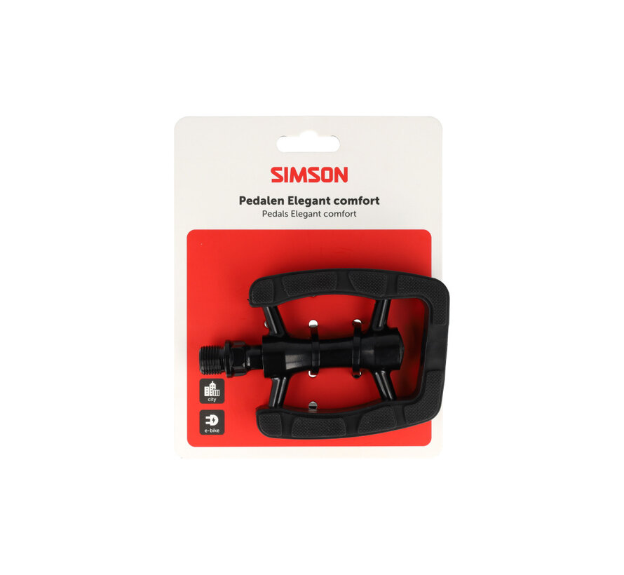 Pedalen Simson elegant comfort anti-slip