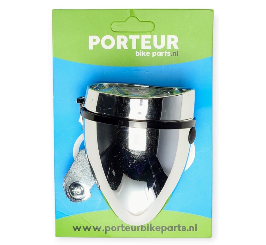Koplamp Porteur retro chroom