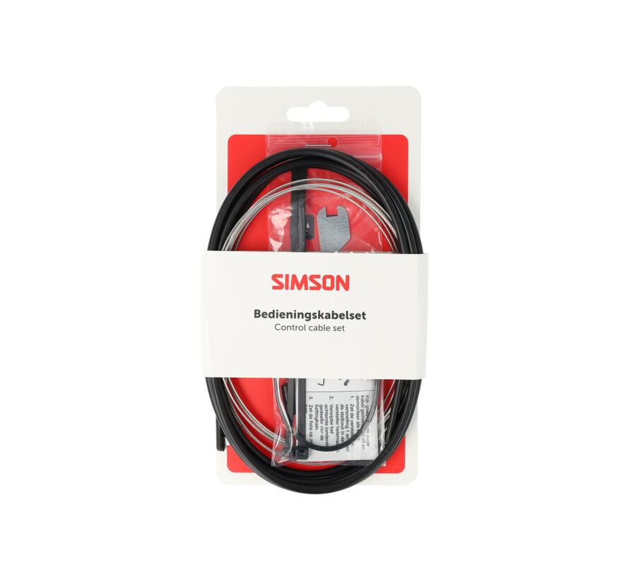 Versnellingskabel Simson nexus zwart