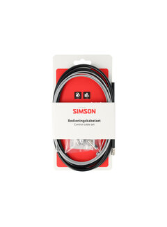 Simson Trommelremkabelset Simson voor/achter