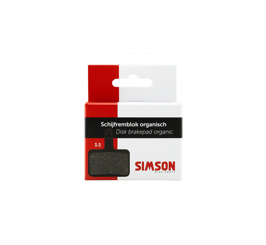 Schijfremblokken Simson Organisch