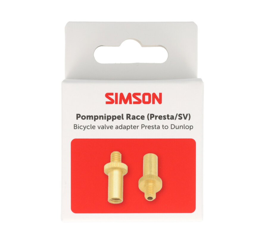 Pompverloopnippel Simson frans