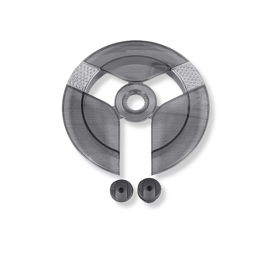 Kettingscherm Axa chaindisc reflectie