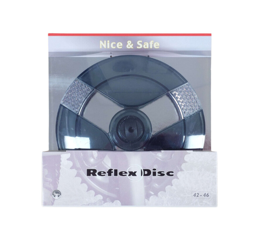 Kettingscherm Axa chaindisc reflectie