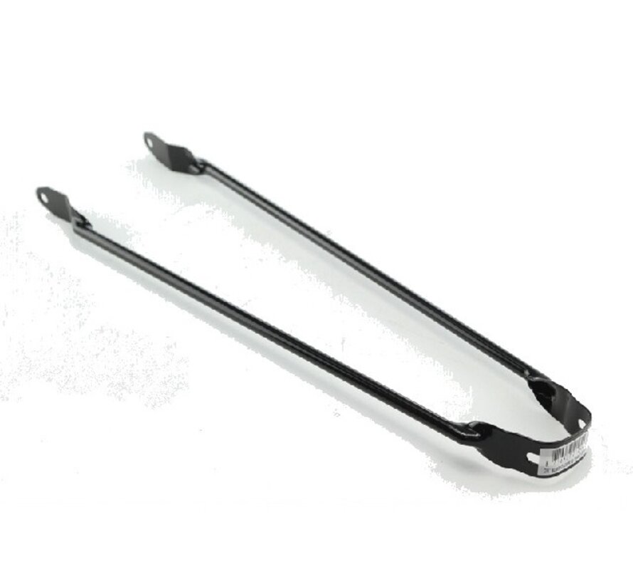 Spatbordstang 28sp zwart pad 6mm