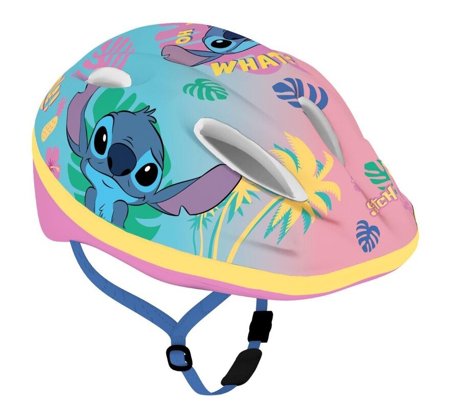 Helm SP stitch blauw-roze