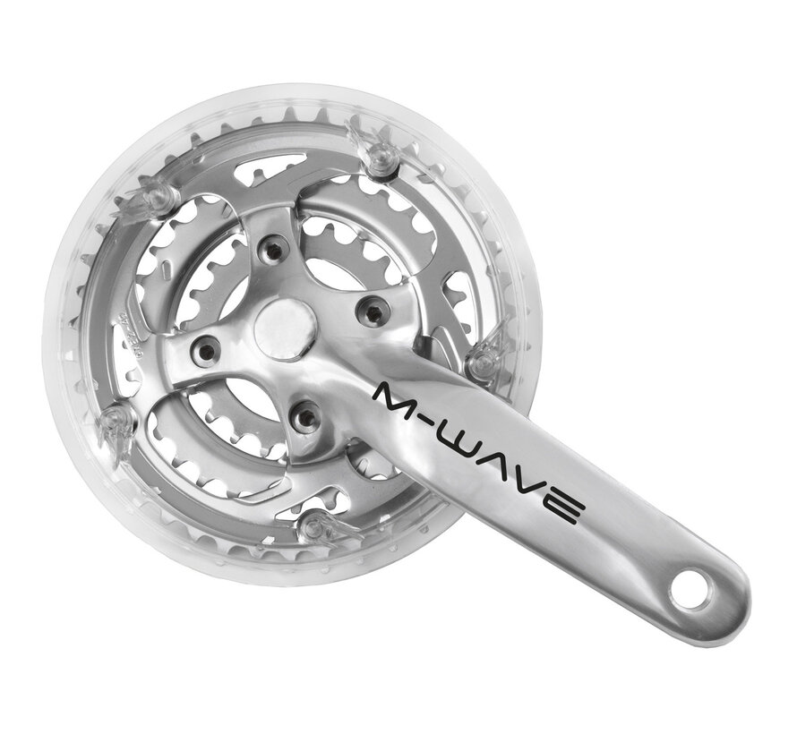 Crankstel M-Wave 3v 22T/32T/42T alu