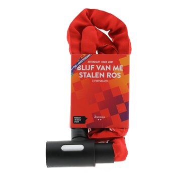 Niet verkeerd Slot Amsterdam 750 kettingslot rood