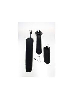 Spatbordset atb 20/24  zwart kunststof