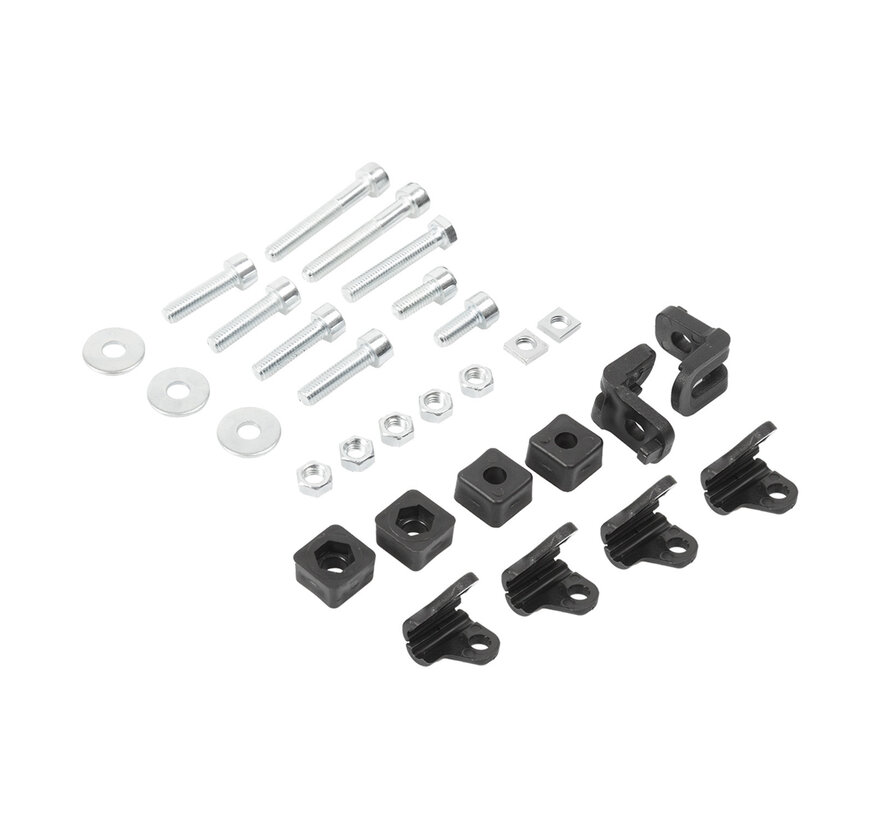 Spatbordset M-Wave 28 45mm matzwart