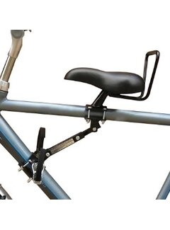 Velo Zadel op buis herenfiets