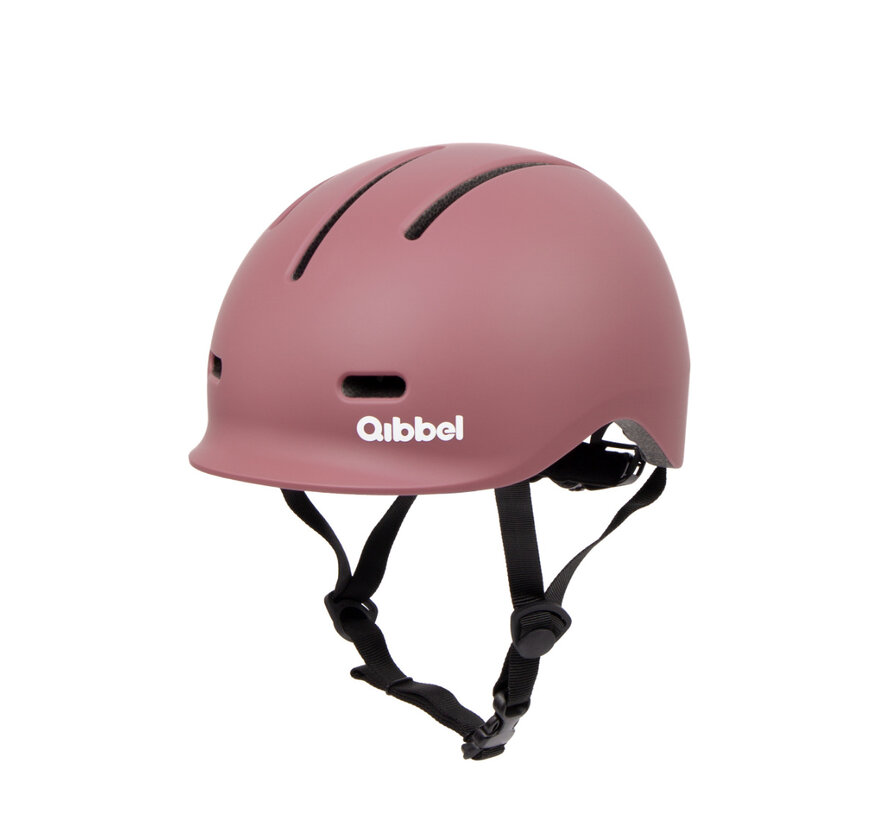 Helm Qibbel s 52-56cm plum rose