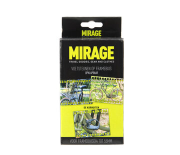 Mirage Voetrusten Mirage met rubber riem