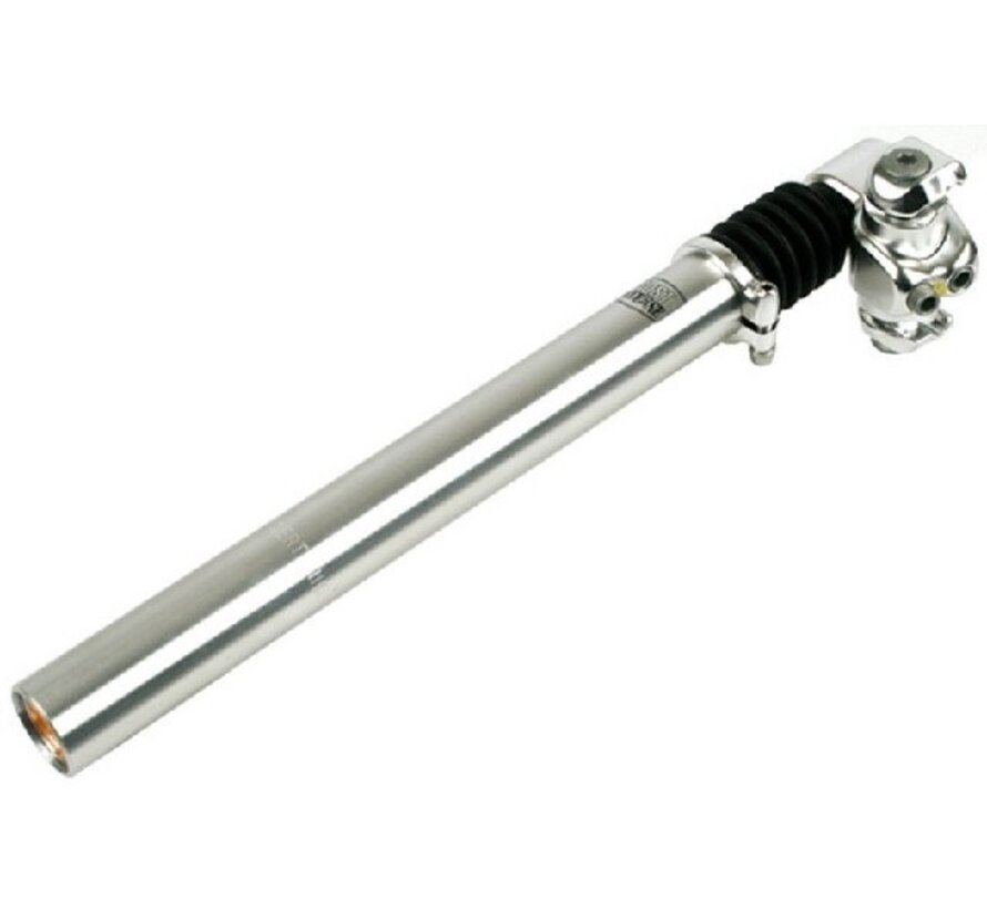 Zadelpen verend atb zilver 27.2 30cm