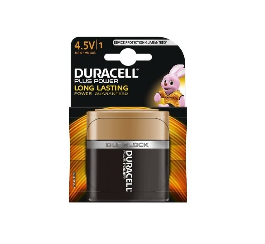 Batterij Duracell plat 4.5v MN1203