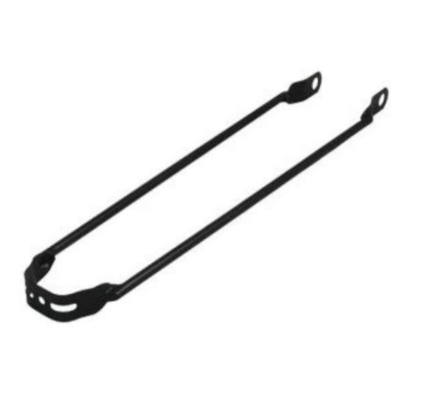 Spatbordstang 28sp matzwart