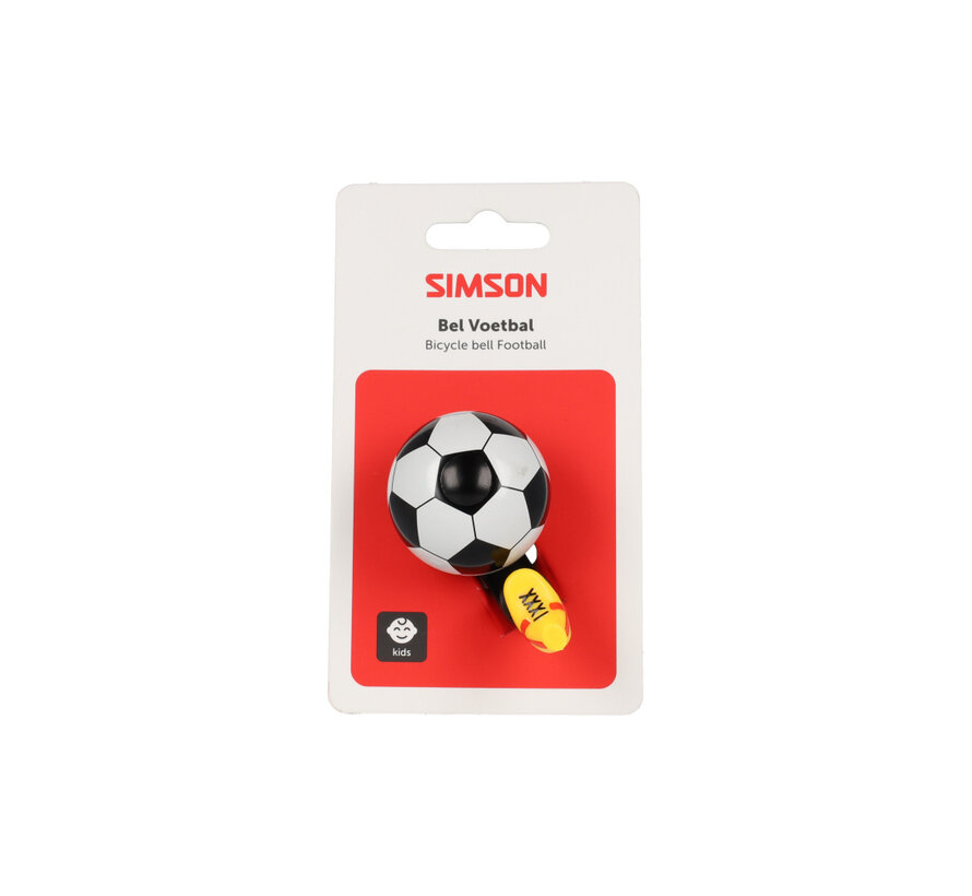 Bel Simson kinderbel voetbal
