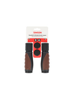 Simson Handvatten Simson donkerbruin-zwart