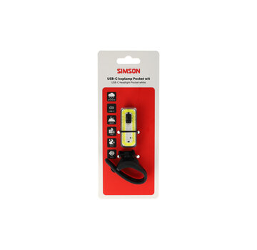 Simson Koplamp Simson Pocket wit led