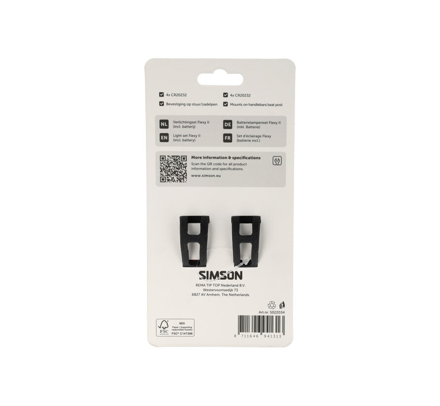 Verlichtingset Simson aurora flexy 2