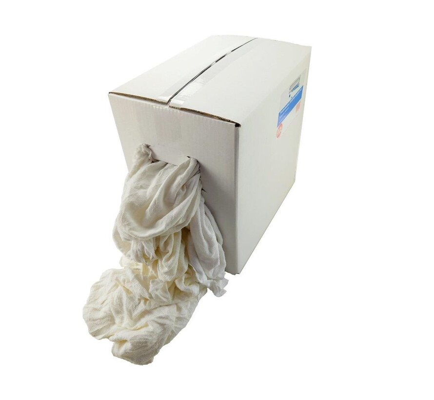 Poetsdoeken Xtrabike badstof wit