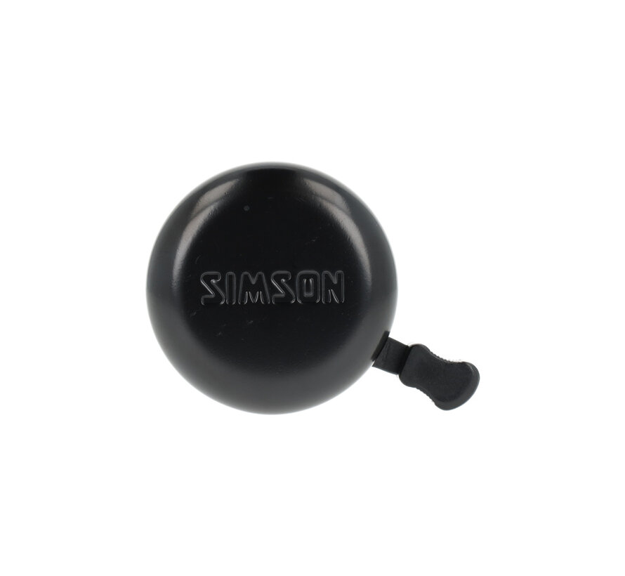 Bel Simson traditioneel zwart staal