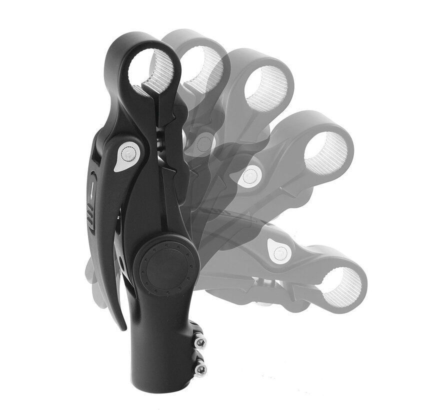 Stuurpen Promax verstelbaar mat zwart