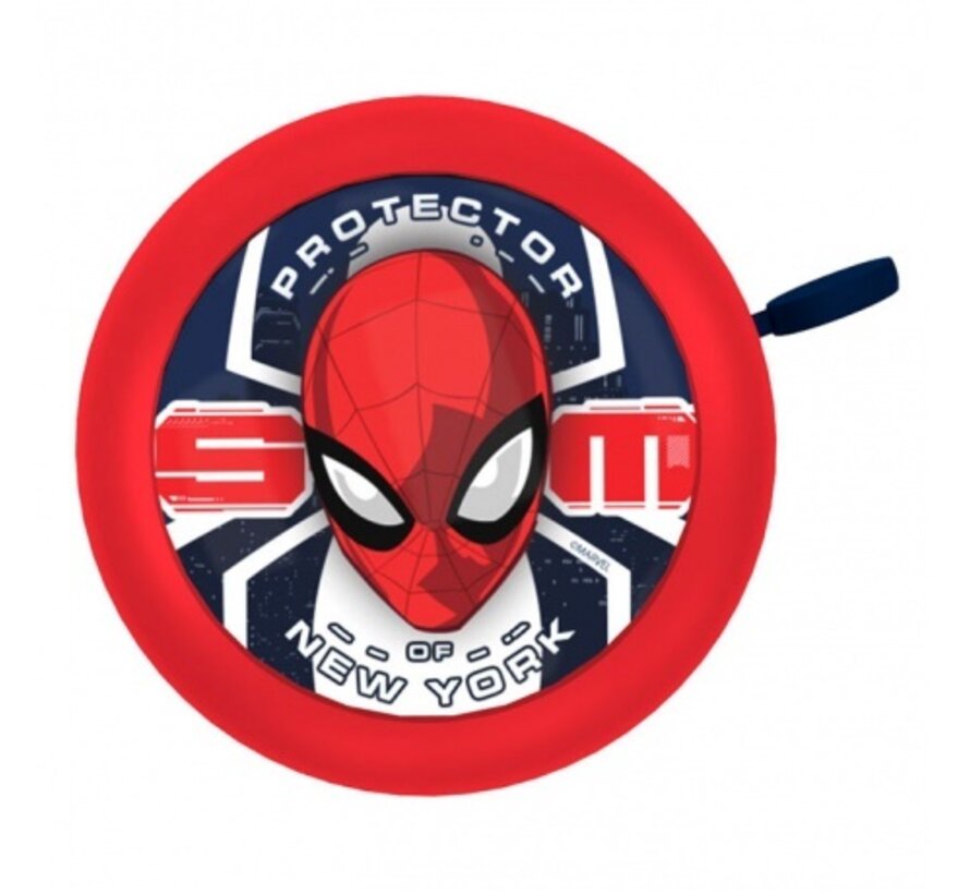 Bel SP staal spider man rood/zwart