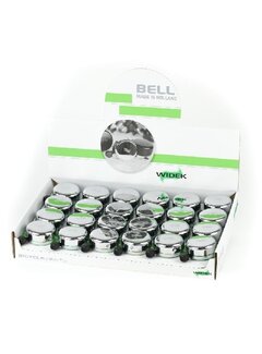 Widek Bel Widek chroom kunststof klepel