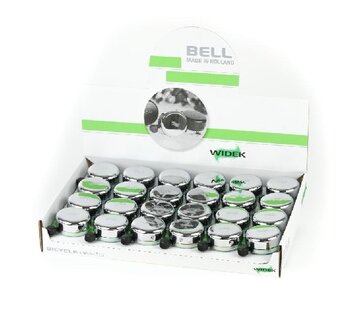 Widek Bel Widek chroom kunststof klepel