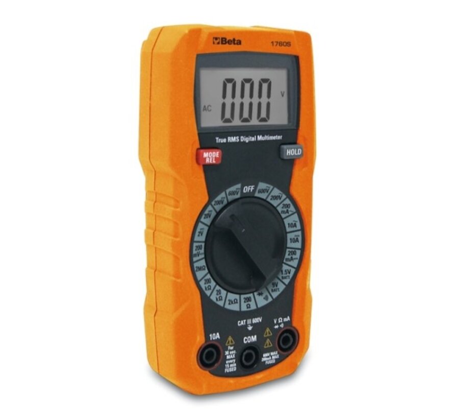Multimeter Beta digitaal incl opberghoes