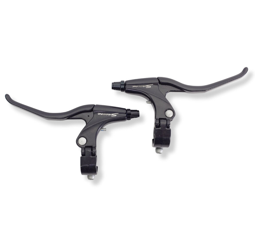 Remgrepenset Saccon zwart/zwart