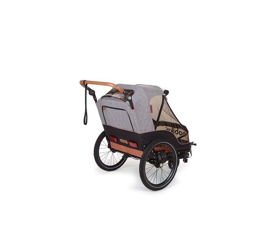 Bobike trailer Moobe 2 in 1