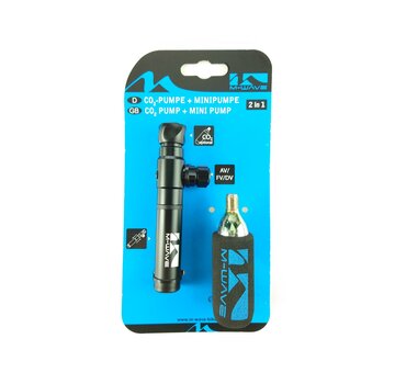 M-Wave Pomp mini alu met co2 patroon 16gr