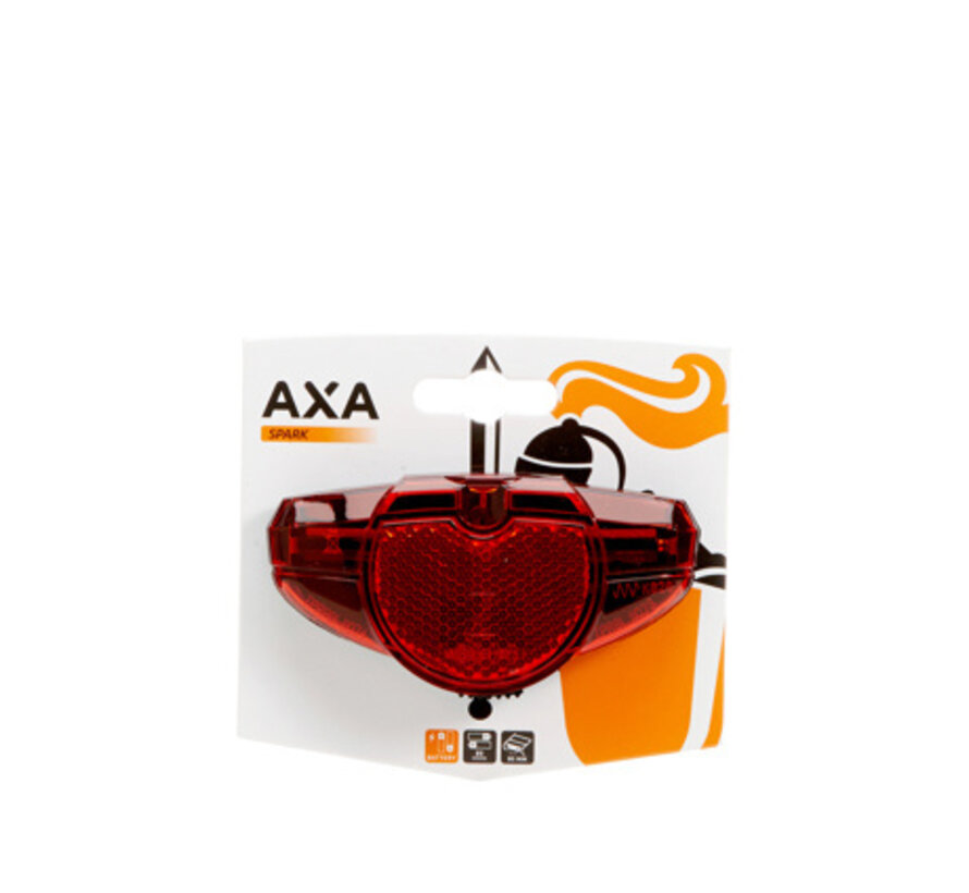 Achterlicht Axa spark 1 led 50-80mm