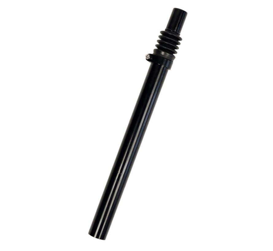 Zadelpen verend kaars zwart 27.2