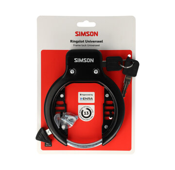 Simson Slot Simson ringslot universeel zwart