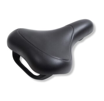 Xtrabike Zadel Xtrabike met handvat zwart