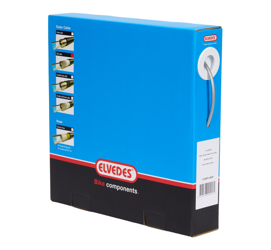 Buitenkabel Elvedes 5.0mm zilver sis