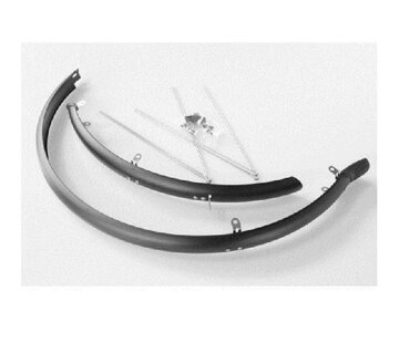 Spatbordset Sunnywheel 28 50mm matzwart