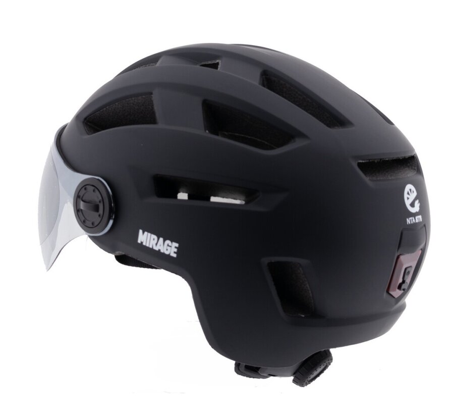 Helm Mirage Speed pedelec met vizier