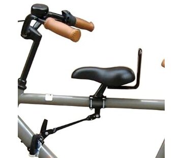 Velo Zadel op buis herenfiets