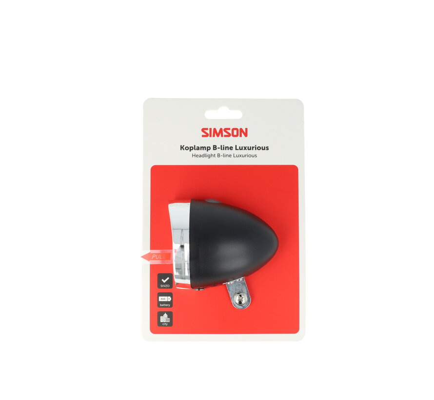 Koplamp Simson classic luxurious