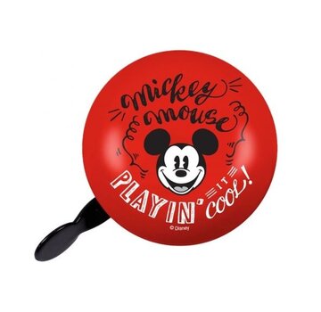 Seven Polska Bel SP staal bell mickey mouse rood